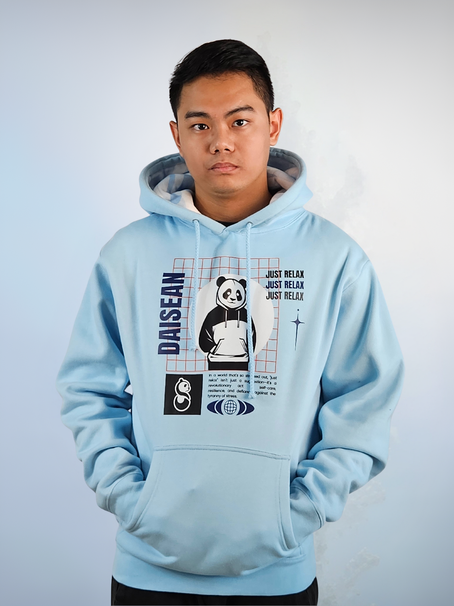 Baby Blue Heavyweight Premium Hoodie