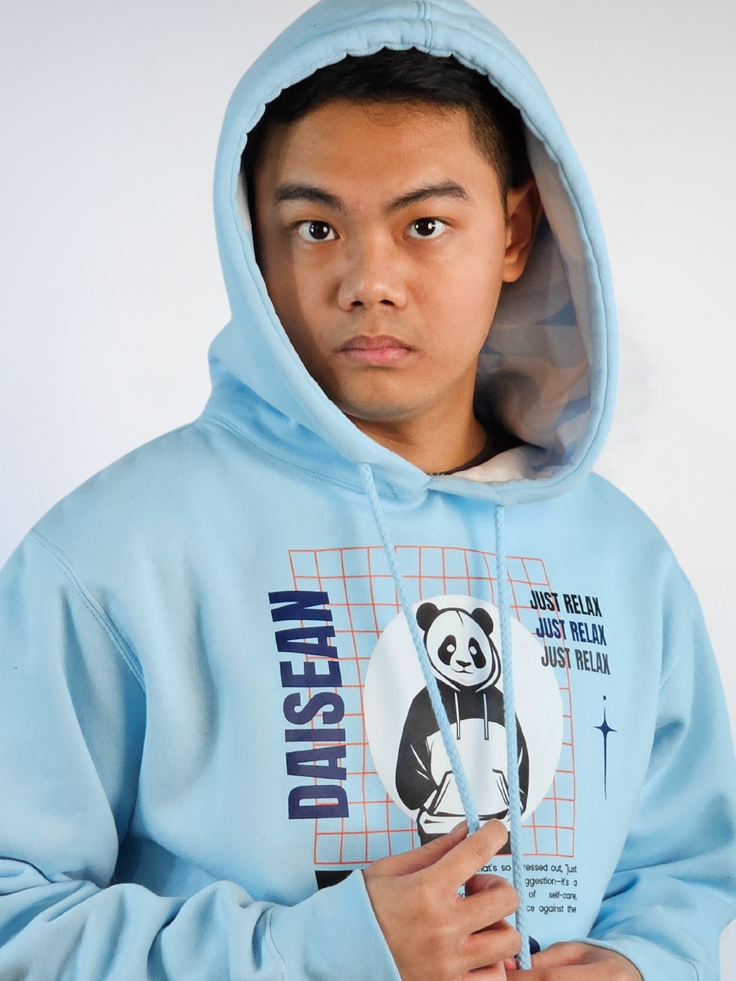 Baby Blue Heavyweight Premium Hoodie