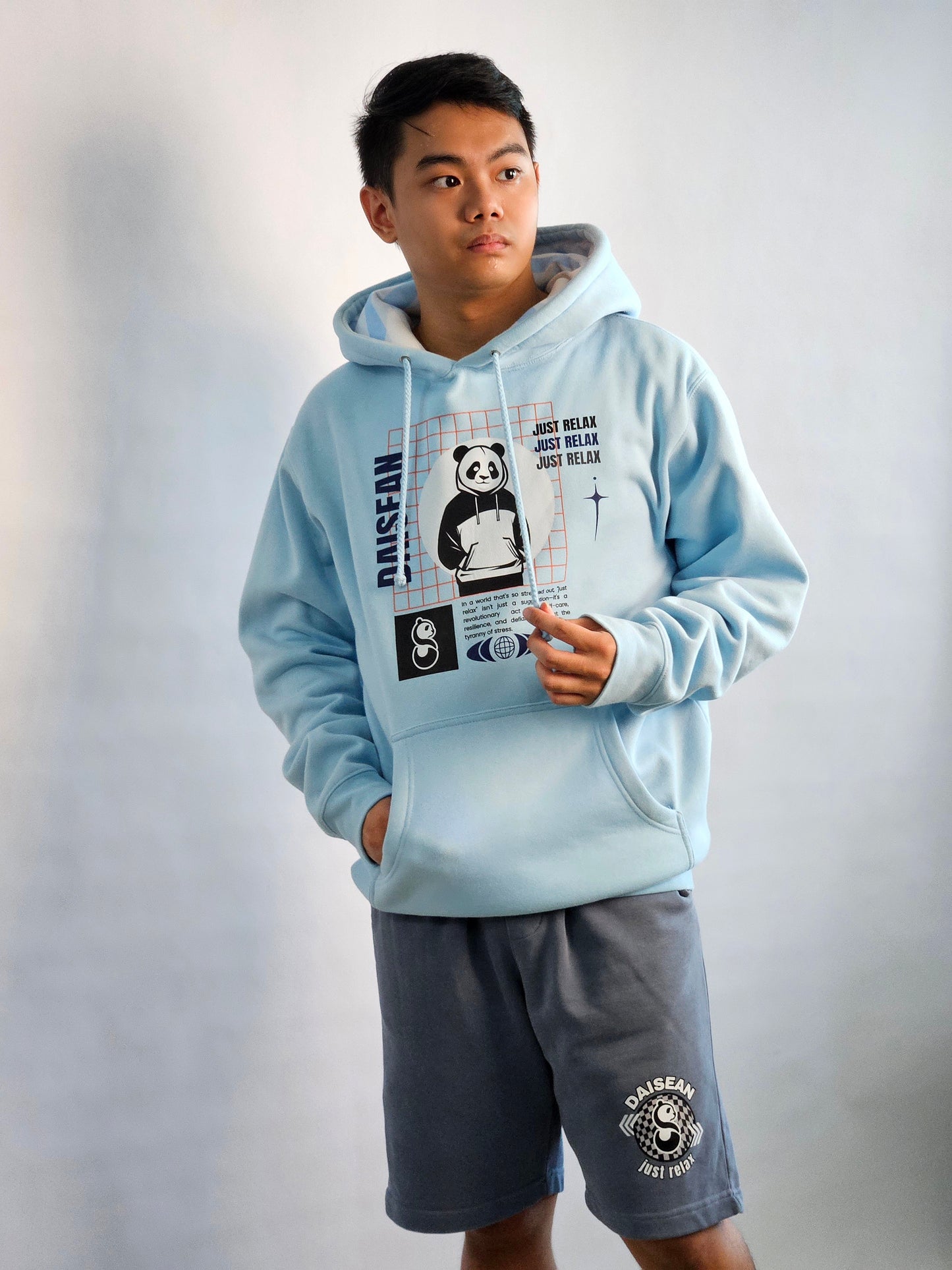 Baby Blue Heavyweight Premium Hoodie