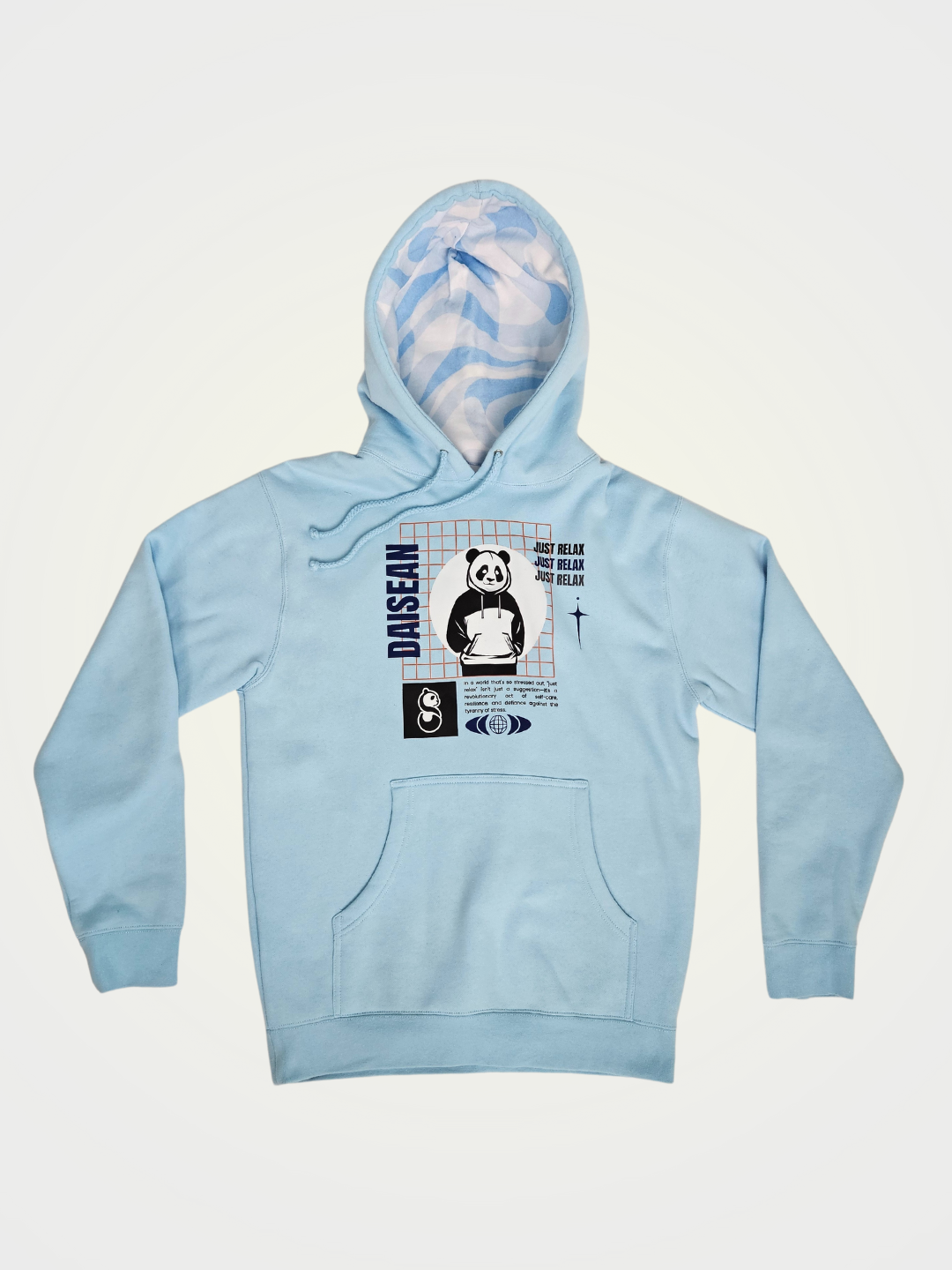 Baby Blue Heavyweight Premium Hoodie